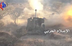 القوة المدفعية تجدد قصف تجمعات المرتزقة في جيزان