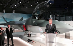انگلیس از جنگنده نسل ششم خود و رقیب «اف-35» رونمایی کرد