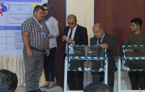 الاعلان عن أرقام القوائم المشاركة بانتخابات برلمان كردستان