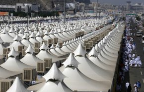 آماده‌سازی چادرهای عرفات برای حجاج ایرانی+ تصاویر