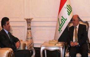 العبادي وبارزاني يبحثان تشكيل الحكومة