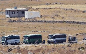 خروچ آخرین گروه تروریست ها از ریف قنیطره و انتقال آنها به ادلب