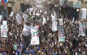مظاهرة حاشدة في صعدة ضد جرائم الاغتصاب والخطف في مناطق سيطرة العدوان