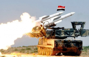 مصدر عسكري سوري يؤكد اسقاط هدف جوي معادي بدمشق