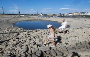 الجفاف يجتاح أوروبا ويكشف عن أسلحة من الحرب العالمية