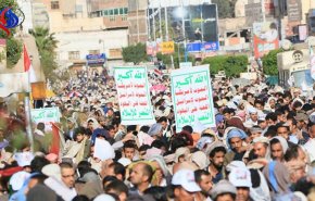 راهپیمایی گسترده ضدسعودی در صنعاء + فیلم