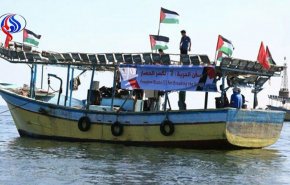 ممانعت رژیم صهیونیستی از رسیدن کشتی آزادی به نوار غزه