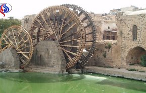 نواعير حماة الشهيرة على نهر العاصي تعود للدوران