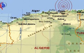 زلزال قوته 3 درجات يضرب ولاية بجاية الجزائرية