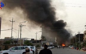 إصابة أربعة مدنيين بانفجار ناسفة شمالي بغداد