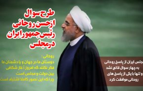 اینفوگرافیک/ طرح سوال از حسن روحانی، رئیس جمهور ایران در مجلس