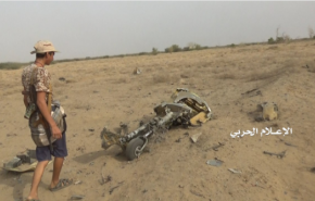 پدافند هوایی یمن پهپاد سعودی را در «جیزان» ساقط کرد