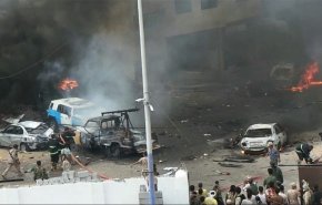 اندلاع النيران في مقر السفارة الأميركية بالعاصمة الليبية 