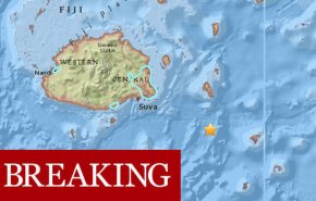 زلزله‌ای ۸.۱ ریشتری سواحل فیجی در اقیانوس آرام را به لرزه انداخت