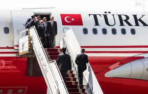 رئیس جمهوری ترکیه وارد تهران شد