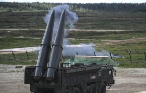 آزمایش موشک‌های "اسکندر" در رزمایش روسیه و چین+فیلم