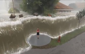 شاهد: نشرة طقس تحاكي إعصار فلورنس بطريقة مبهرة!