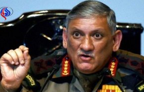 فرمانده ارتش هند، پاکستان را به حمله نظامی تهدید کرد