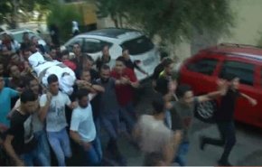 بالفيديو..تشييع 7 شهداء في قطاع غزة استشهدوا بجمعة