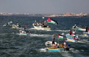 دوازدهمین «راهپیمایی دریایی» در شمال غزه/ تیراندازی مستقیم صهیونیست ها علیه فلسطینیان