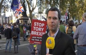 تظاهرات صدها هزار بریتانیایی علیه خروج از اتحادیه اروپا