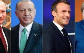 آغاز نشست سران سران ترکیه، روسیه،  آلمان و فرانسه درباره سوریه در استانبول