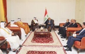 نائب رئيس الوزراء القطري يلتقي صالح وعبد المهدي والحلبوسي