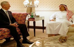 دیدار وزیر دفاع قطر با همتای آمریکایی