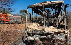 42 قتيلا على الأقل في حريق بحافلة في زيمبابوي