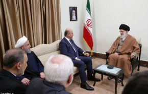 رئیس‌جمهور عراق با رهبر معظم انقلاب دیدار کرد