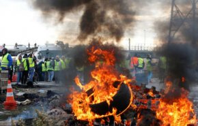 افزایش زخمی های اعتراضات ضددولتی در فرانسه

