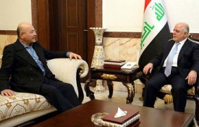 برهم صالح والعبادي يبحثان المستجدات السياسية في العراق