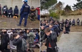 انتشار فیلم بدرفتاری پلیس فرانسه با دانش آموزان در فضای مجازی دردسرساز شد/ خشم فرانسوی ها باردیگر زبانه کشید