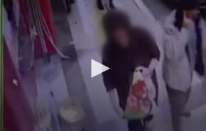 فيديو ... امرأة تركية تسرق 
