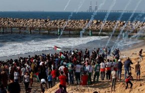 نوزدهمین راهپیمایی دریایی در نوار غزه برگزار می‌شود
