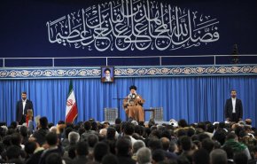 إستقبال قائد الثورة الاسلامية في ایران لأسر الشهداء