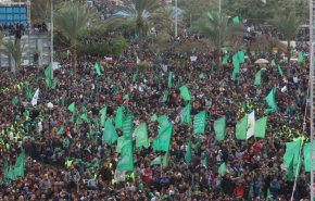 برگزاری مراسم سی و یکمین سالروز تأسیس حماس در غزه/ "مقاومت پیروز می‌شود و محاصره در هم می‌شکند"