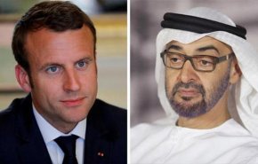  رئيسا فرنسا والامارات يبحثان تطورات اقليمية ودولية
