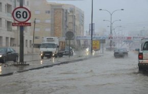 امطار غزيرة في اغلب مناطق الأردن 