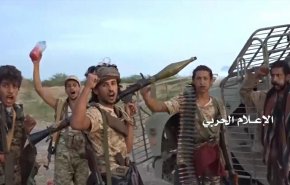 ویدئویی از عملیات تهاجمی نیروهای مشترک یمن به مواضع مزدوران در جبهه نهم