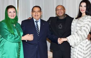 عقد قران ابنة الرئيس التونسي السابق على مغني تونسي + صورة