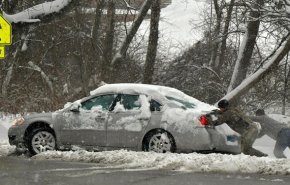 برف در آمریکا حداقل 5 قربانی گرفت