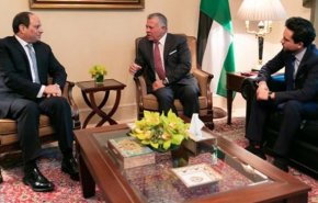 دیدار رئیس‌جمهور مصر با شاه اردن
