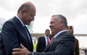 شاه اردن با مقامات عراق دیدار کرد