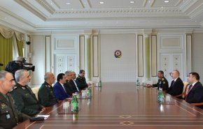 سردار باقری با رئیس جمهوری آذربایجان دیدار کرد