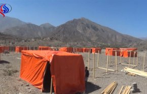 اوضاع انسانية صعبة يعانيها النازحون اليمنيون في تعز+فيديو