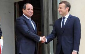 اليوم الرئيس الفرنسي بمصر لمناقشة قضايا اقليمية 