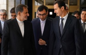 اسد: قدردان رهبر معظم، دولت و ملت ایران هستیم/ جهانگیری: پیام حضور هیأت بلندپایه ایرانی، پایان جنگ در سوریه است