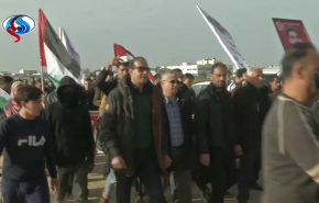 مسيرات العودة في غزة... المشاركون اكدوا على كسر الحصار ودفاعهم عن الاسرى 