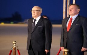 الملك الأردني يصل تونس